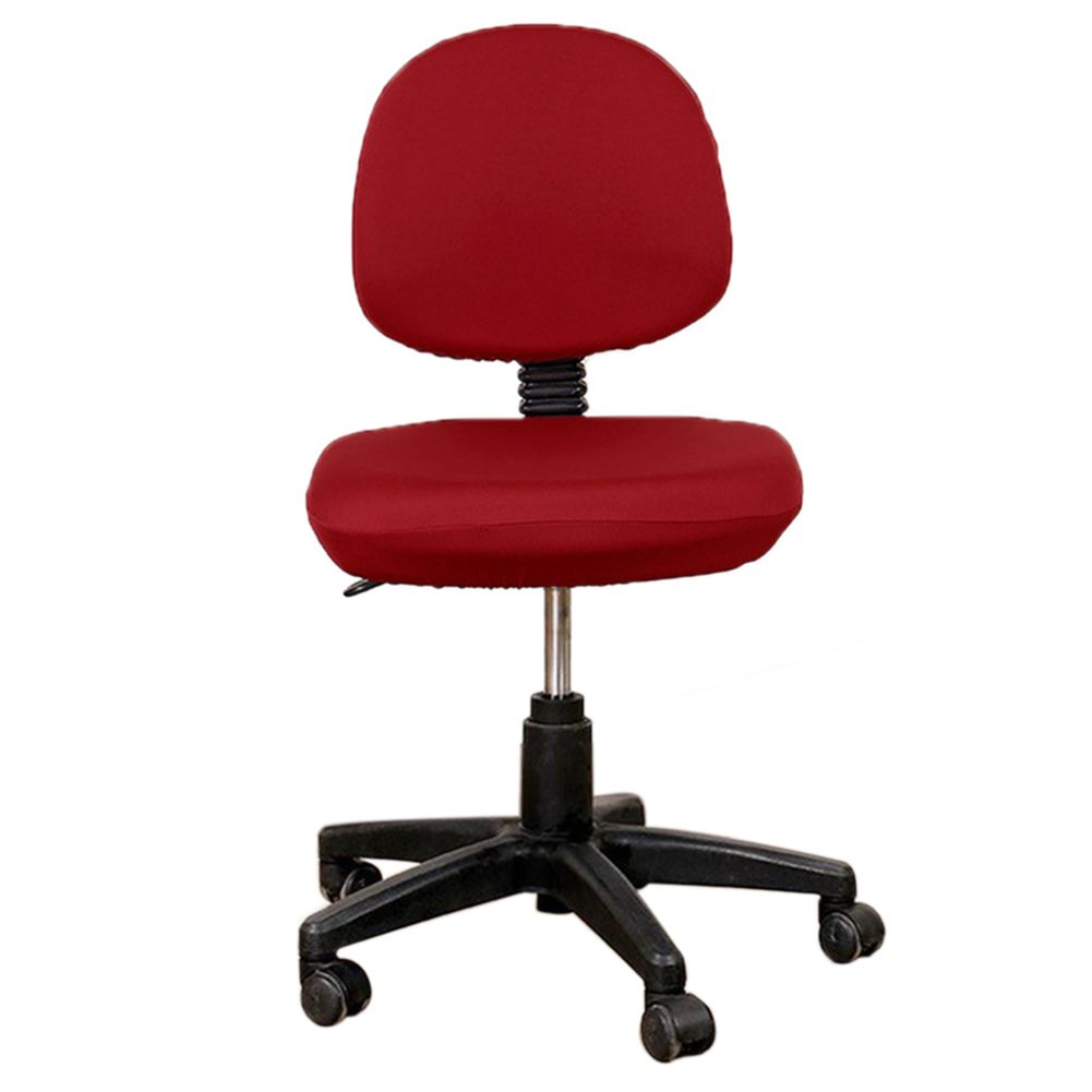 2 Pcs Universal Computer Office Chair Backrest Cover Protective Stretchable Rotating Drafting Chair Slipcover - Image 1