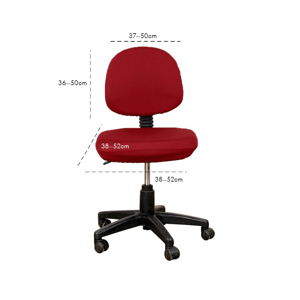 2 Pcs Universal Computer Office Chair Backrest Cover Protective Stretchable Rotating Drafting Chair Slipcover - Image 2