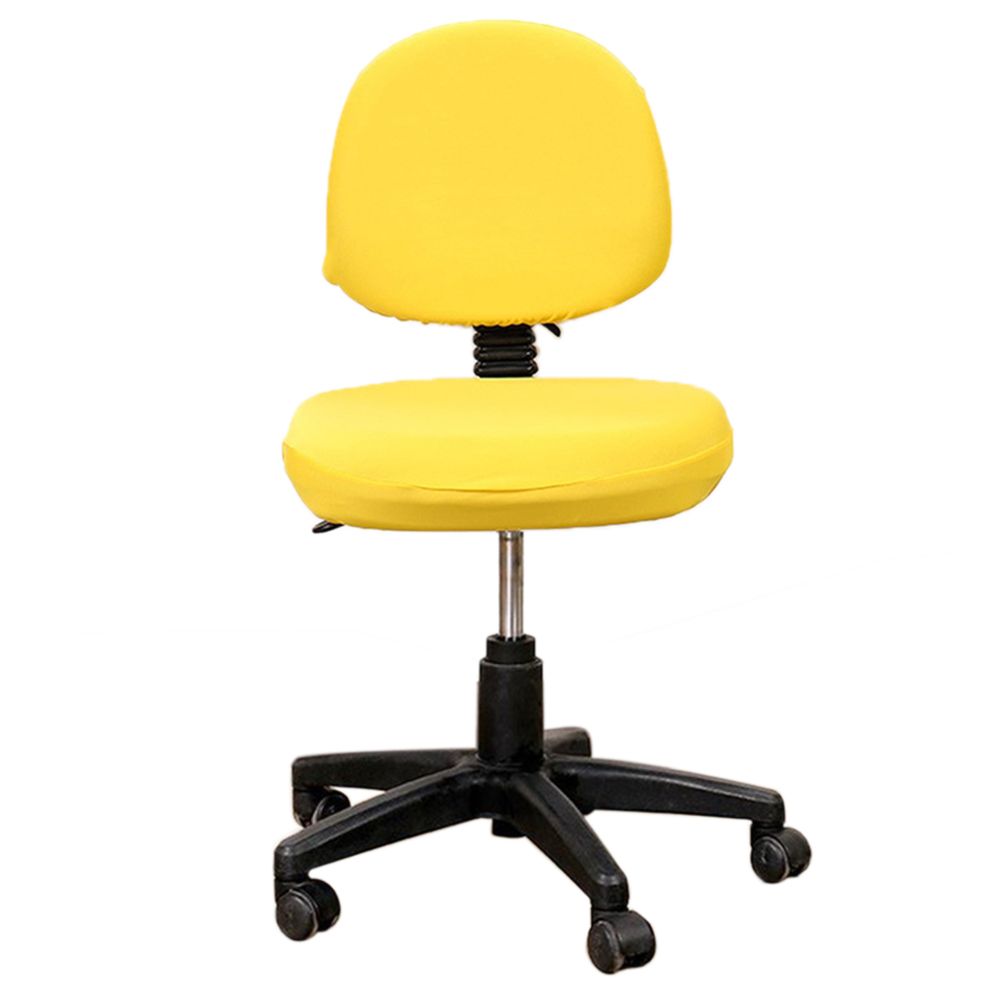2 Pcs Universal Computer Office Chair Backrest Cover Protective Stretchable Rotating Drafting Chair Slipcover - Image 1