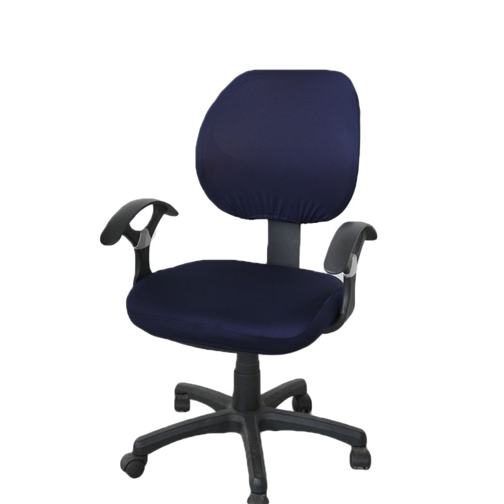 2 Pcs Universal Computer Office Chair Backrest Cover Protective Stretchable Rotating Drafting Chair Slipcover - Image 7