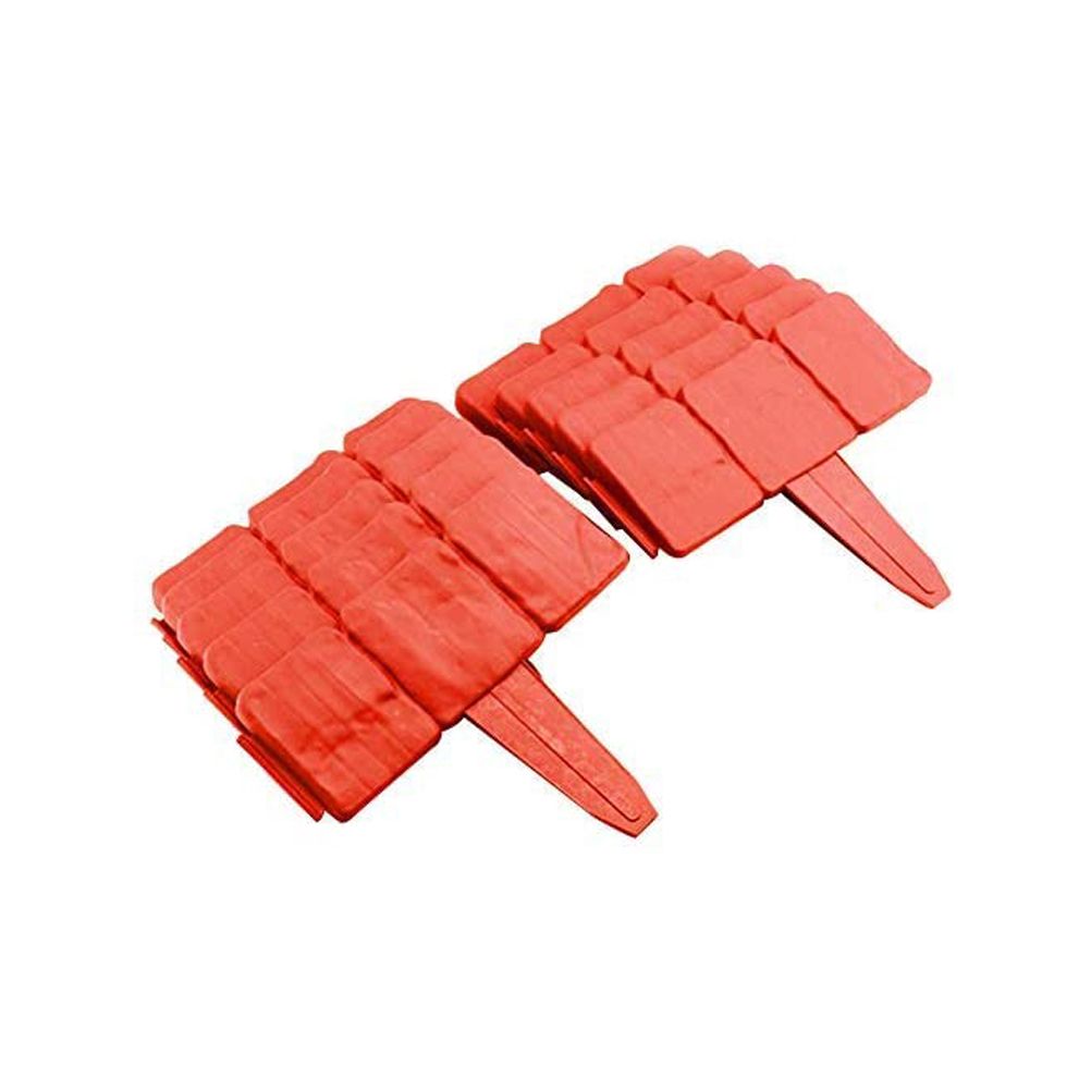 10pcs Landscape Edging Border Plastic Garden Fence Lawn Decorative Border - Image 4