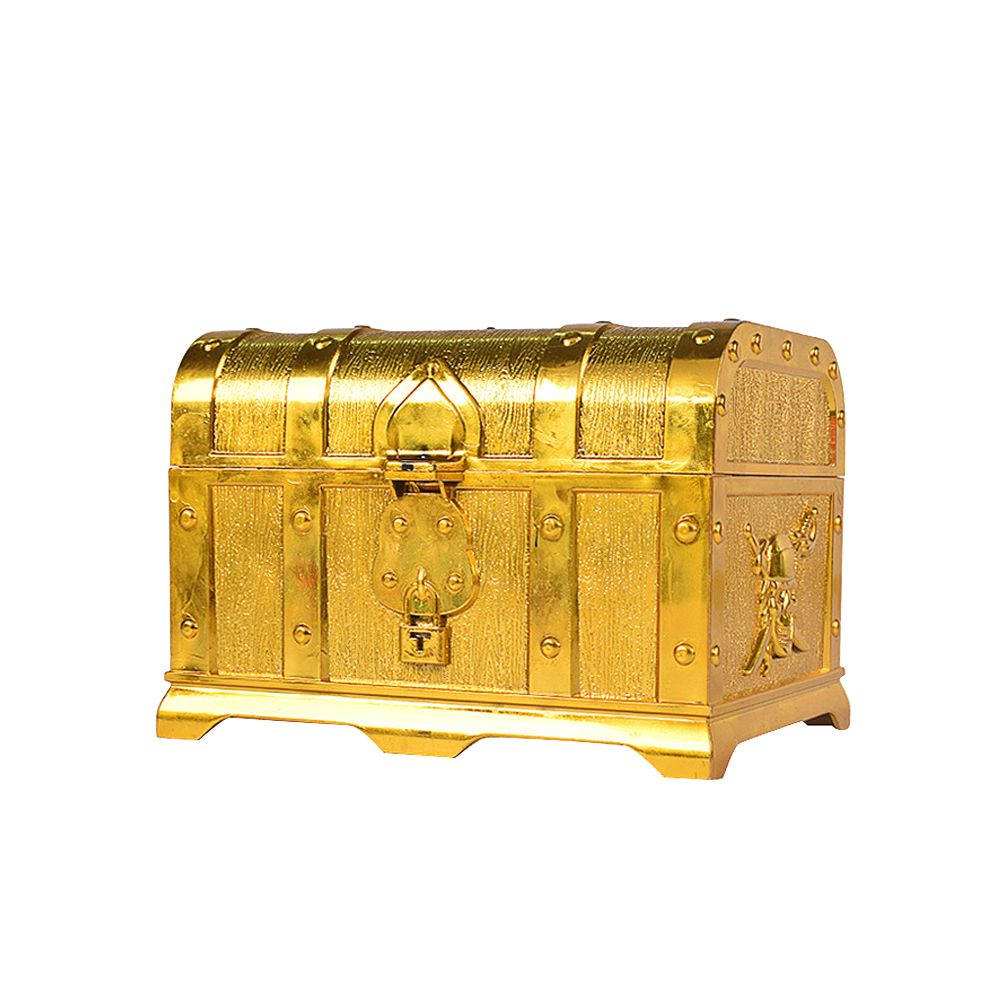 Plastic Pirate Treasure Box Jewelry Storage Box Organizer Makeup Gift Box Candy Box - Image 1