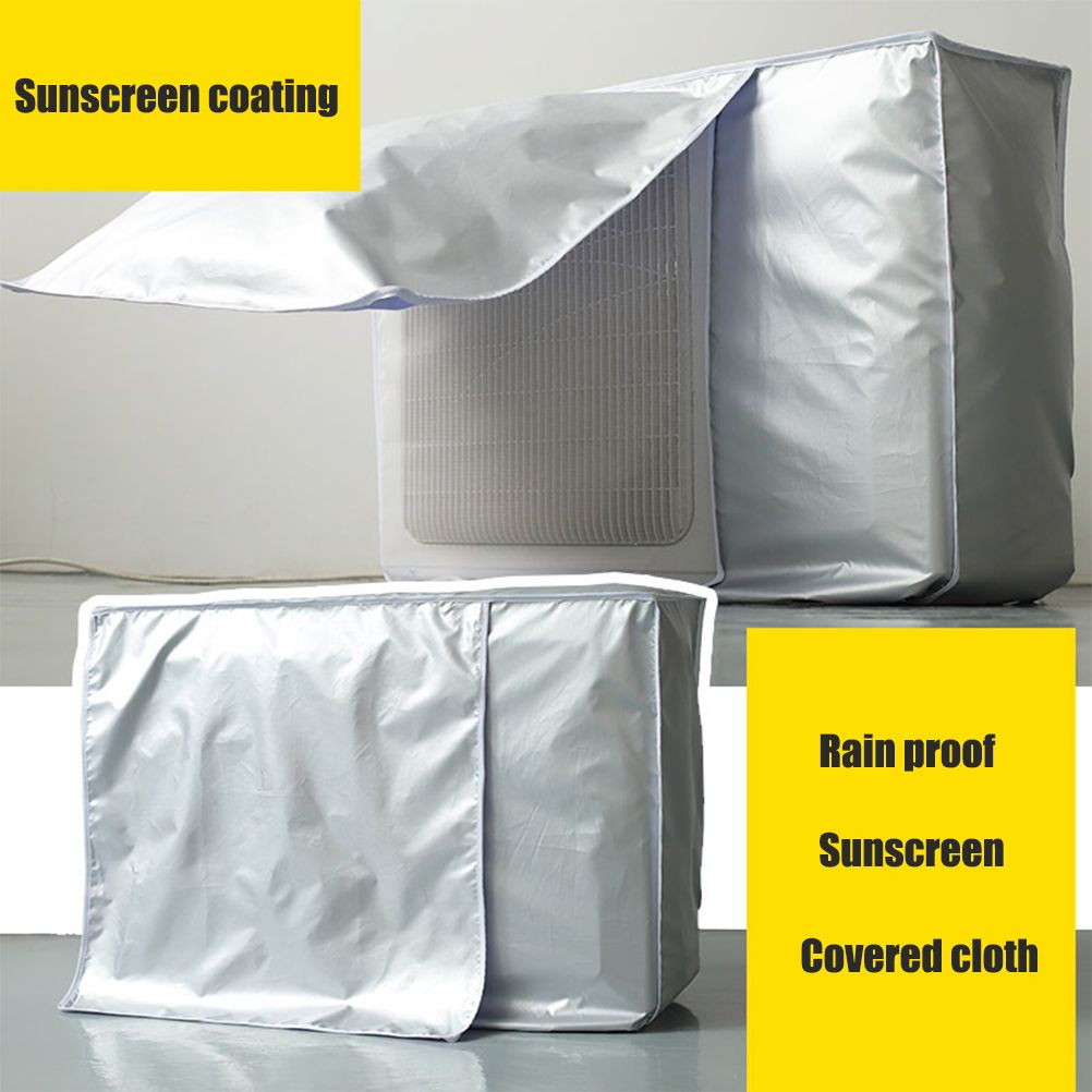 Air Conditioner Covers for Winter Outside Sunproof Dustproof Air Conditioner Cover for Freeze Protection Durable Water Resistant - Image 7