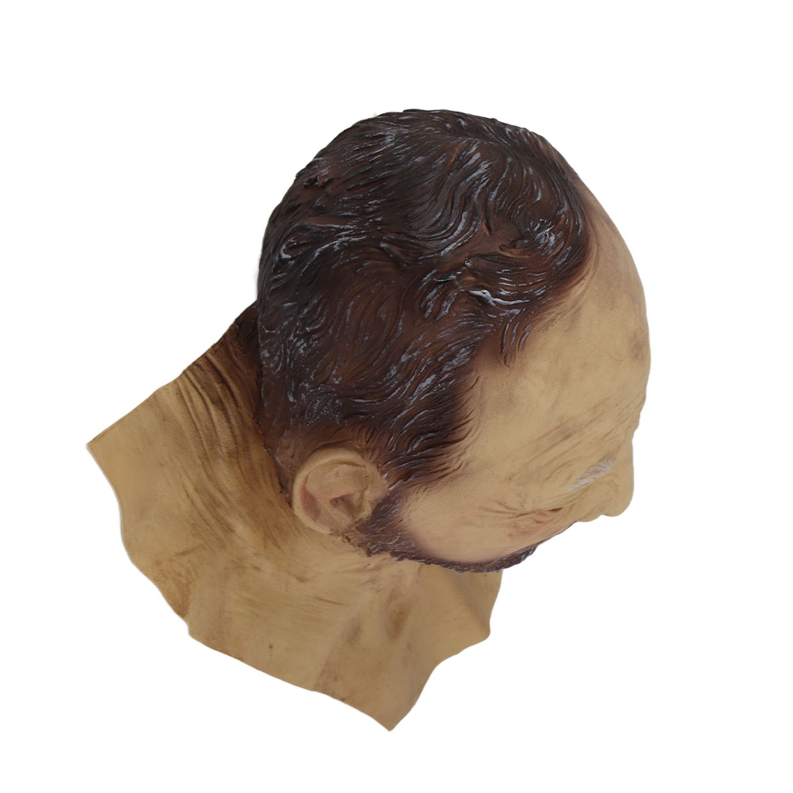 Halloween Latex Old Man Face Cover Halloween Fancy Dress Head for Masquerade Realistic Headgear - Image 4