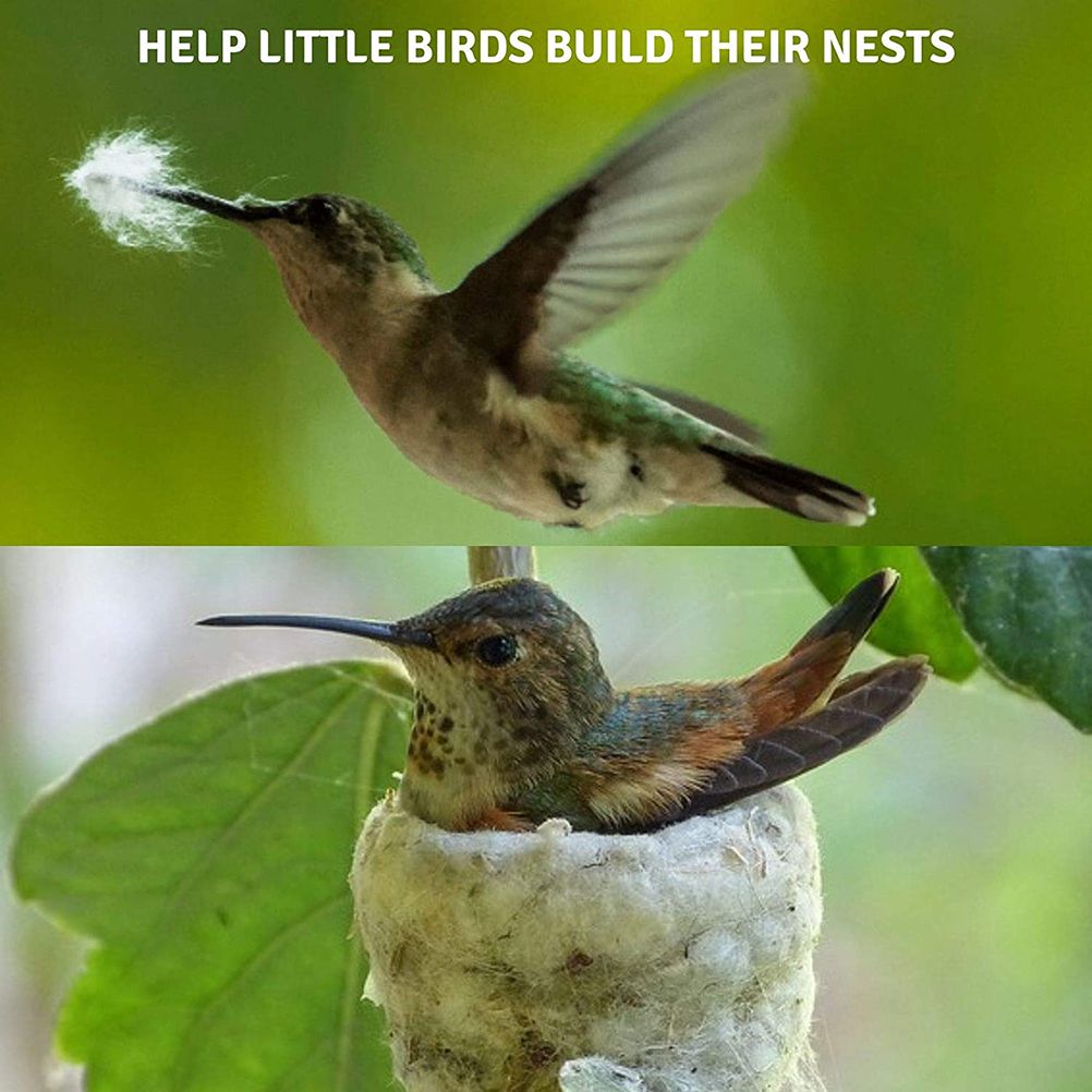 3Pcs 3 Inch Globe Hummingbird Nesters Bird Nesting Material Holder Cotton Balls Bird Nesting Material for Wild Birds Wrens Finches - Image 5