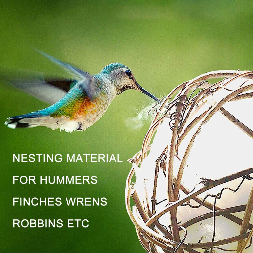 3Pcs 3 Inch Globe Hummingbird Nesters Bird Nesting Material Holder Cotton Balls Bird Nesting Material for Wild Birds Wrens Finches - Image 6