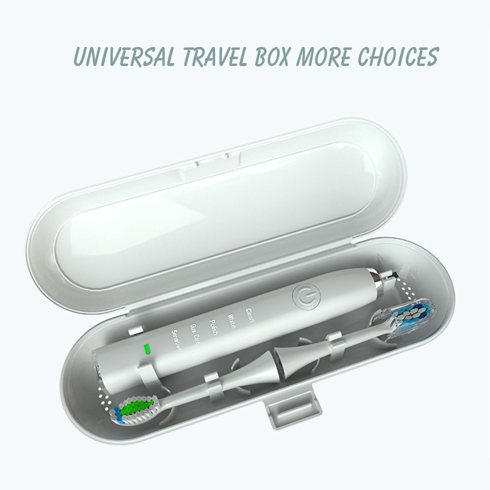 Portable Electric Toothbrush Heads Travel Case Protection Storage Box - Image 4