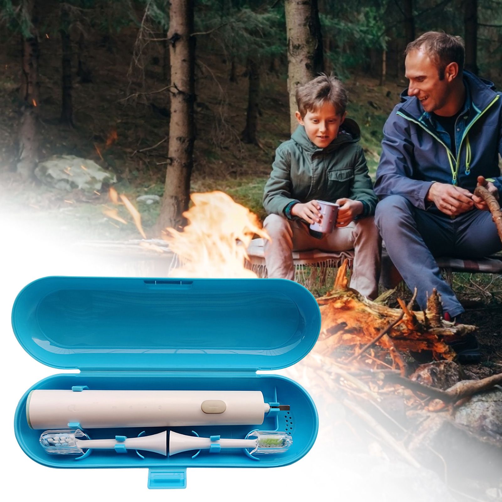 Portable Electric Toothbrush Heads Travel Case Protection Storage Box - Image 7