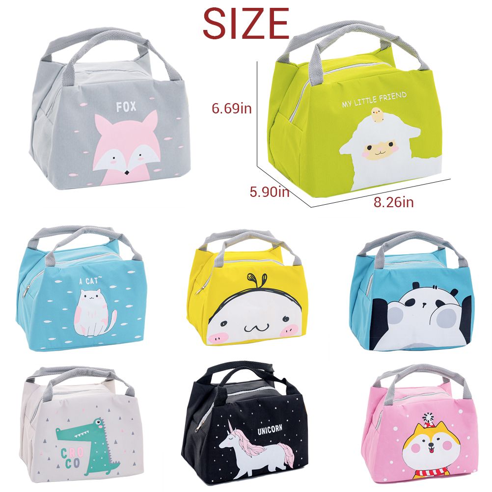 Portable Waterproof Thermal Cooler Insulated Lunch Bag Carry Tote Picnic Storage Bag - Image 4
