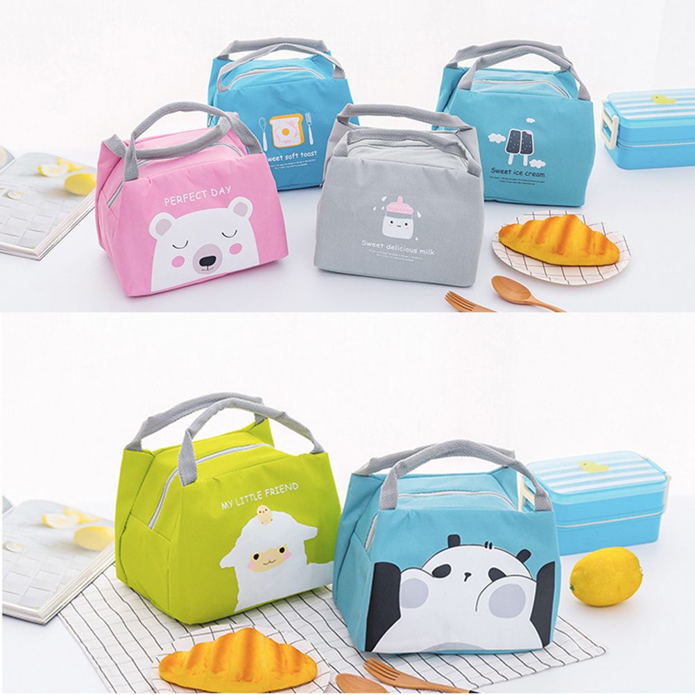 Portable Waterproof Thermal Cooler Insulated Lunch Bag Carry Tote Picnic Storage Bag - Image 7