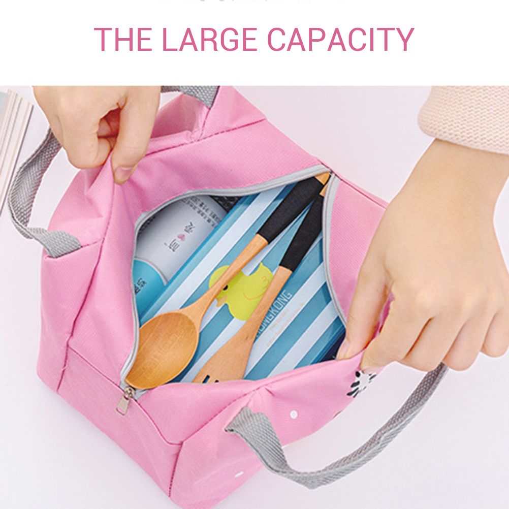 Portable Waterproof Thermal Cooler Insulated Lunch Bag Carry Tote Picnic Storage Bag - Image 8