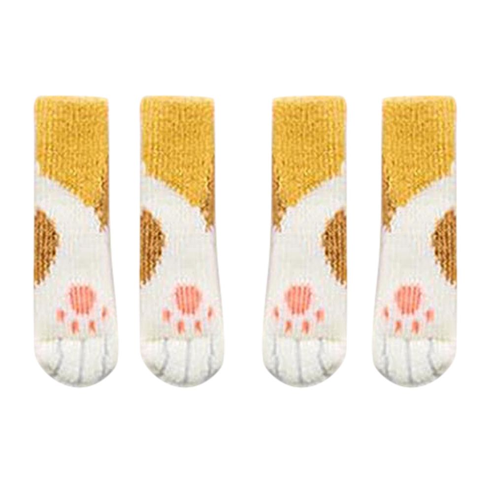 16Pcs Chair Covers Cat Paw Chair Covers Chair Leg Covers Cute Cat Foot Shaped Furniture Feet Covers Chair Leg Floor Protectors - Image 6