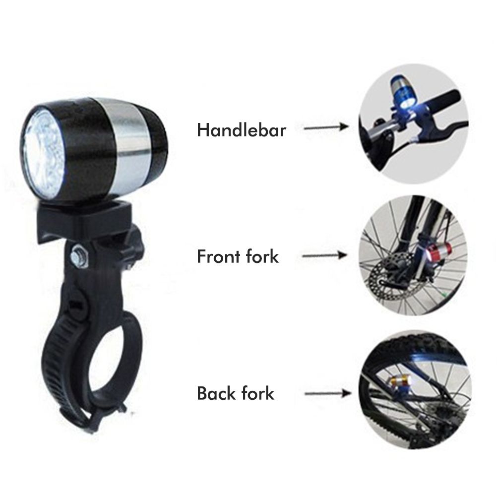 6LED Bike Lights Safety Lights Waterproof Mountain Bike Front Fork Aluminum Alloy Warning Lights Beer Light - Image 3