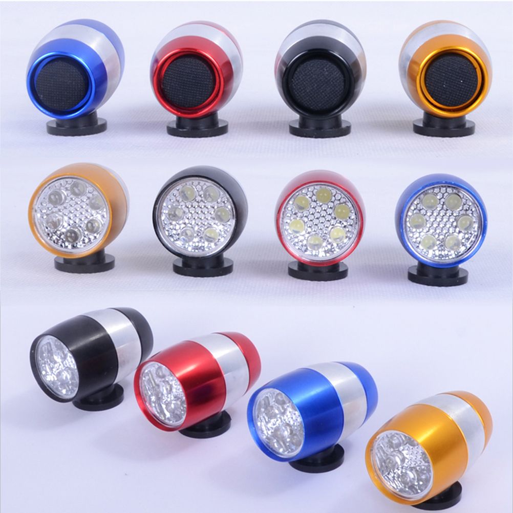 6LED Bike Lights Safety Lights Waterproof Mountain Bike Front Fork Aluminum Alloy Warning Lights Beer Light - Image 4