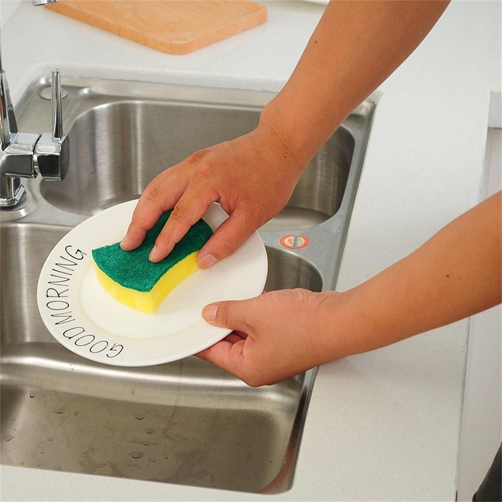 1pc Sponge Dish Bowl Pot Pan Scrubbing Cleaning Sponge Kitchen Cleaning Tools - Image 8