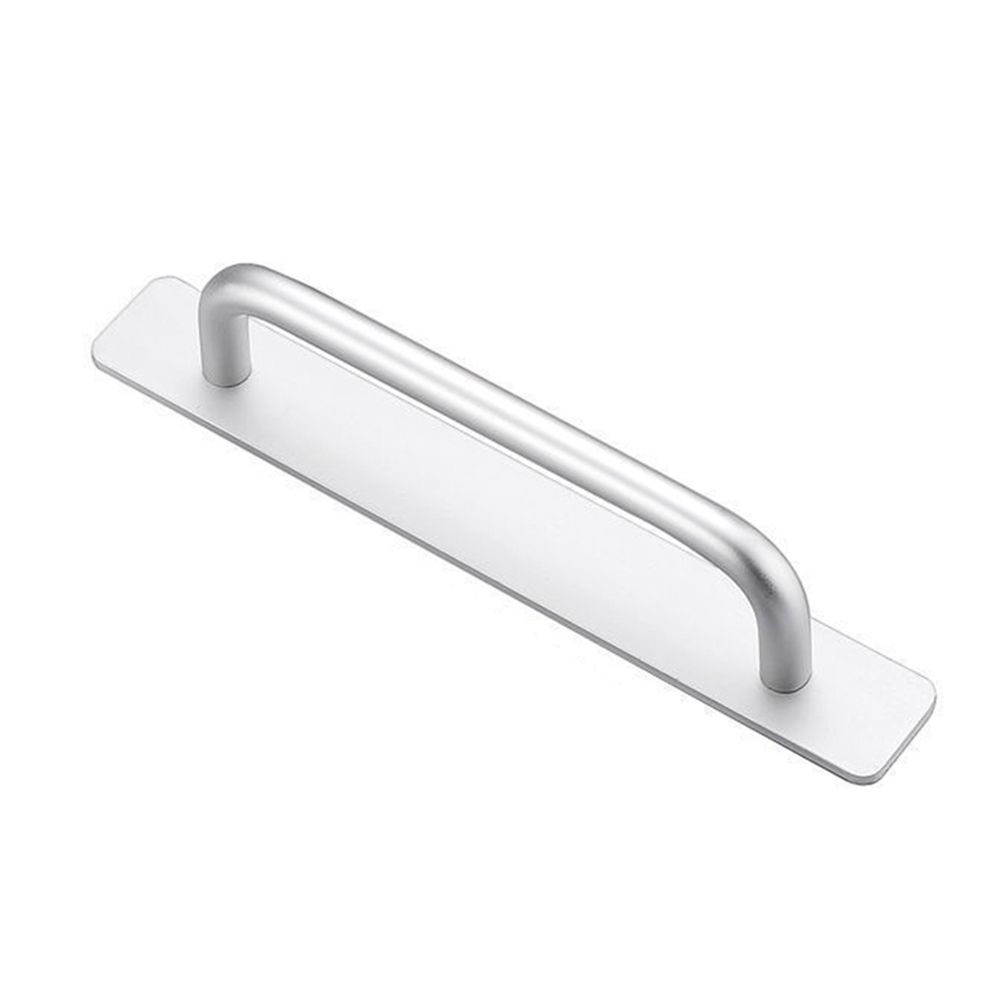 Self Stick Cabinet Drawer Handles Pulls Aluminum Alloy Drawer Push Pull Handles Punch Free Adhesive Handle for Kitchen Cabinet Drawer Window Sliding Closet - Image 1