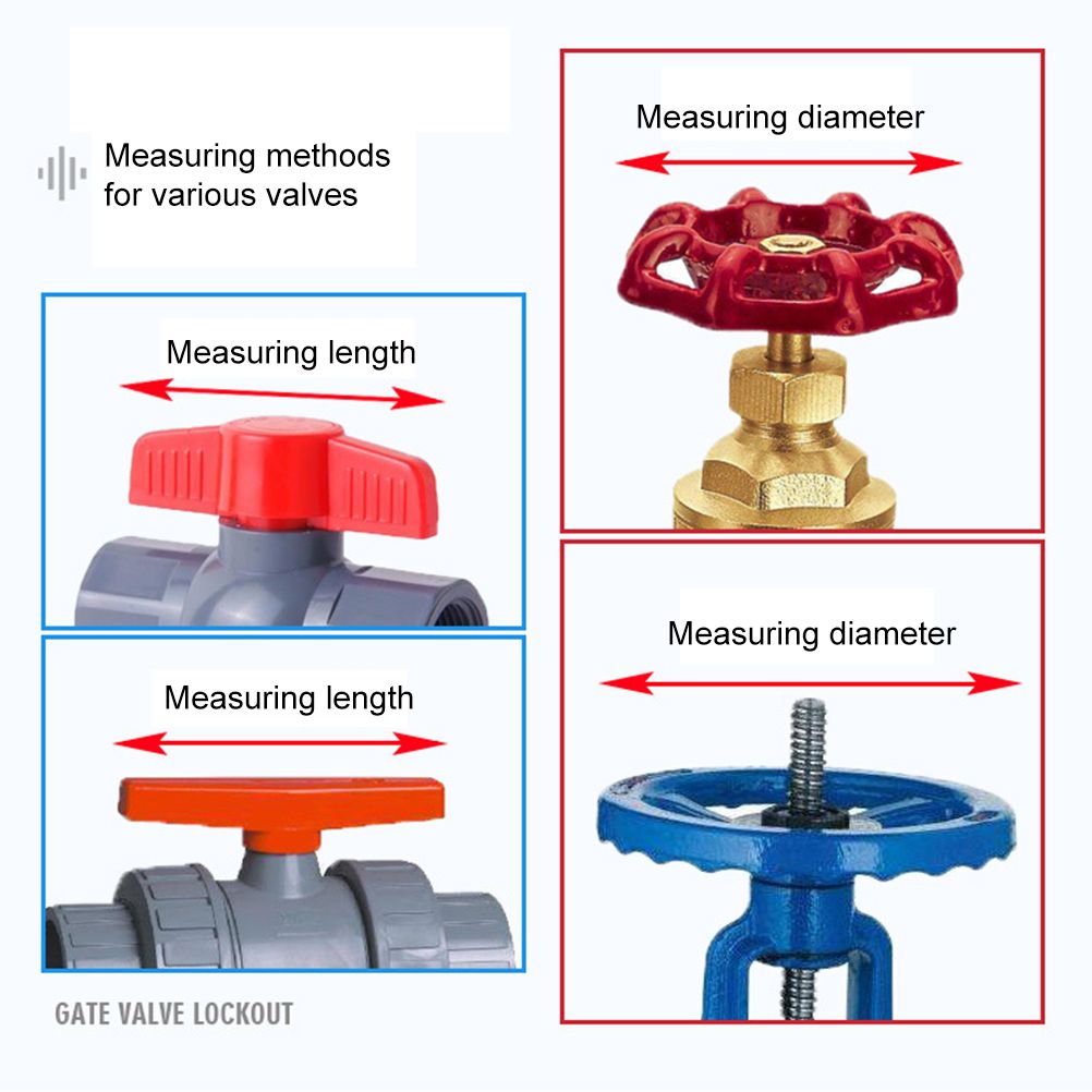 Gate Valve Lockout Device Plastic Outdoor Water Hose Protector Valve Lockout for Professional and Industrial Use - Image 5