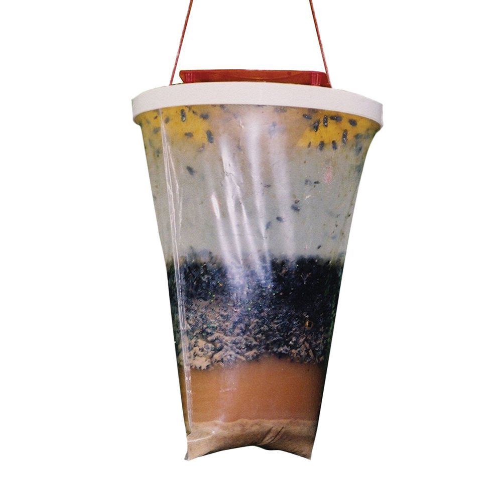 Fly Trap Outdoors Fly Catcher Hanging Fly Bags for Outdoor Barns Stables and Yards - Image 1
