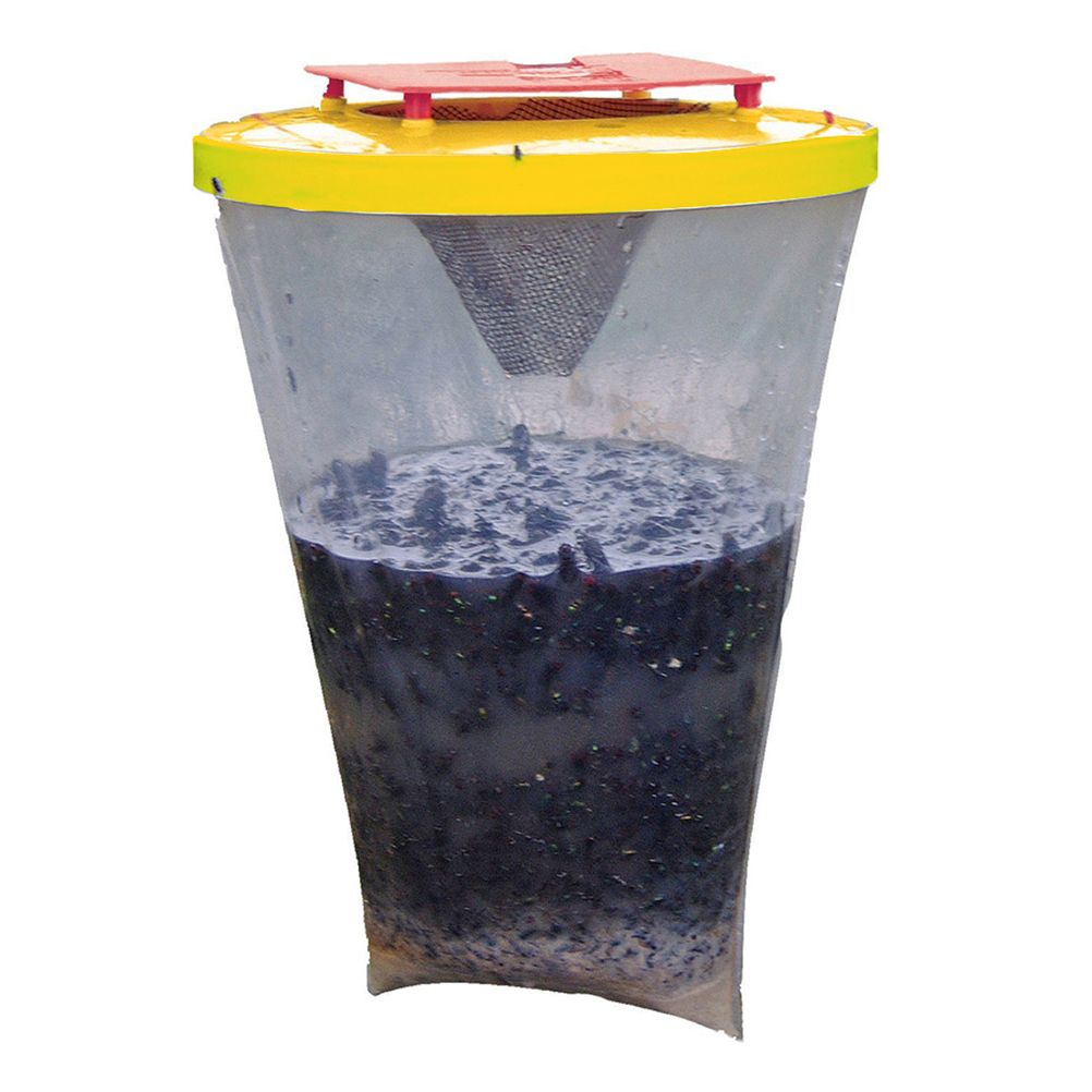 Fly Trap Outdoors Fly Catcher Hanging Fly Bags for Outdoor Barns Stables and Yards - Image 3
