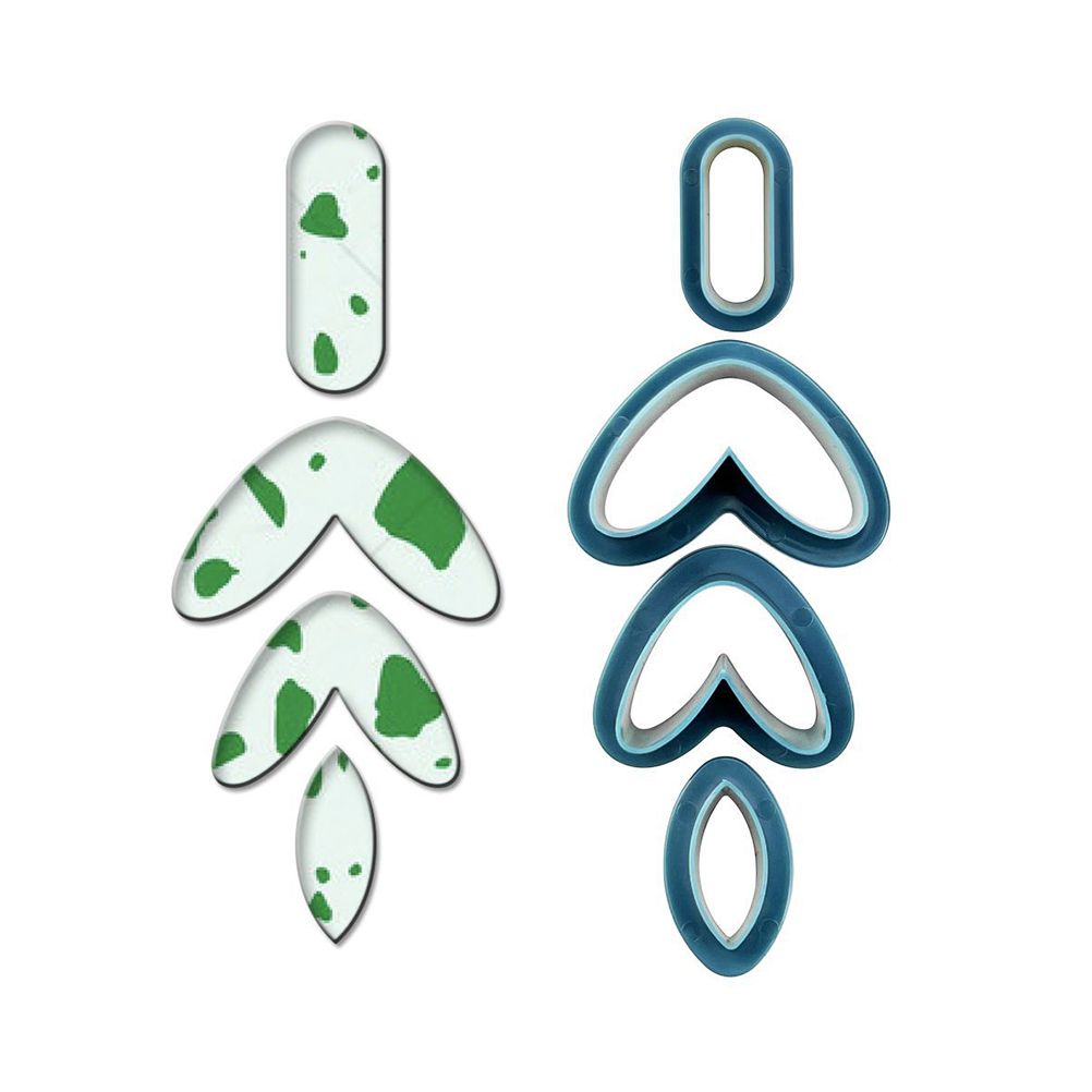 142 Pcs Polymer Clay Cutters Set Clay Earring Cutters with Earrings Accessories for Polymer Clay Jewelry Making - Image 3
