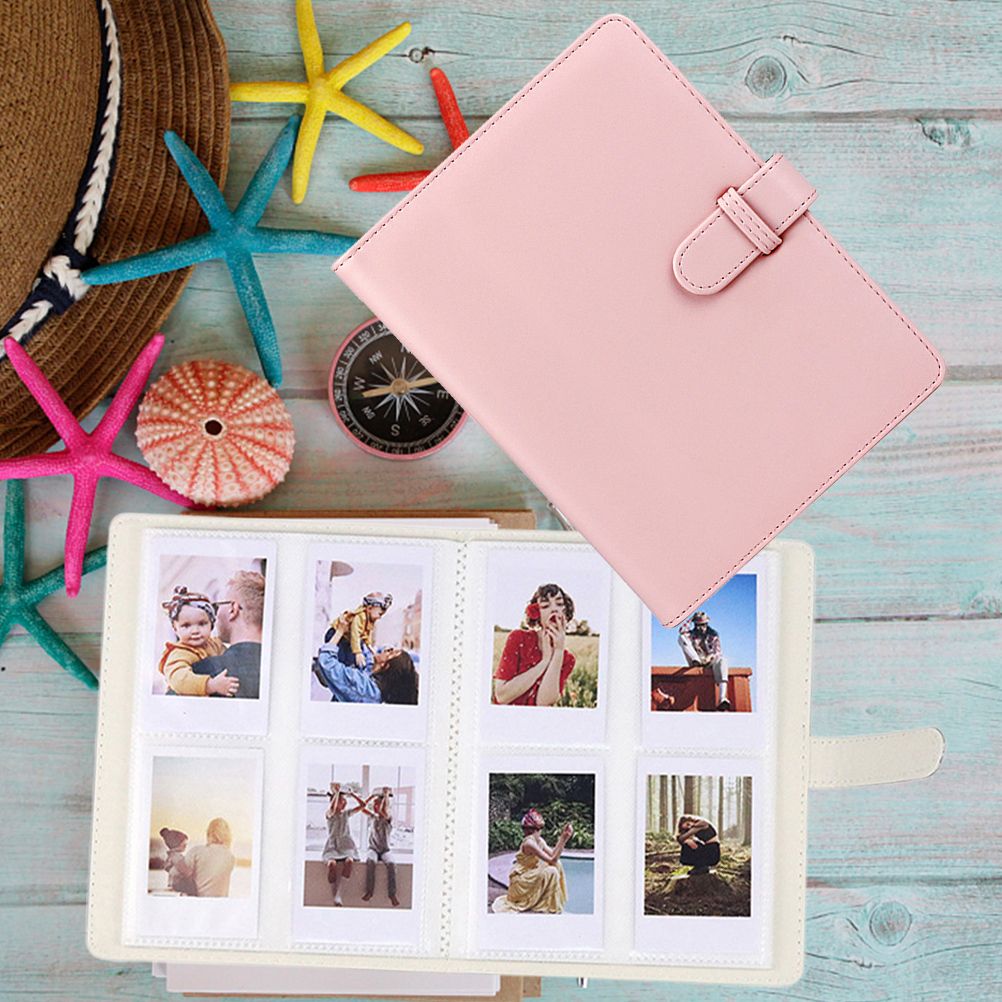 Retro Photo Album 128 Photos Pocket Album PU Cover Picture Album Photo Album Birthday Wedding Gift - Image 4
