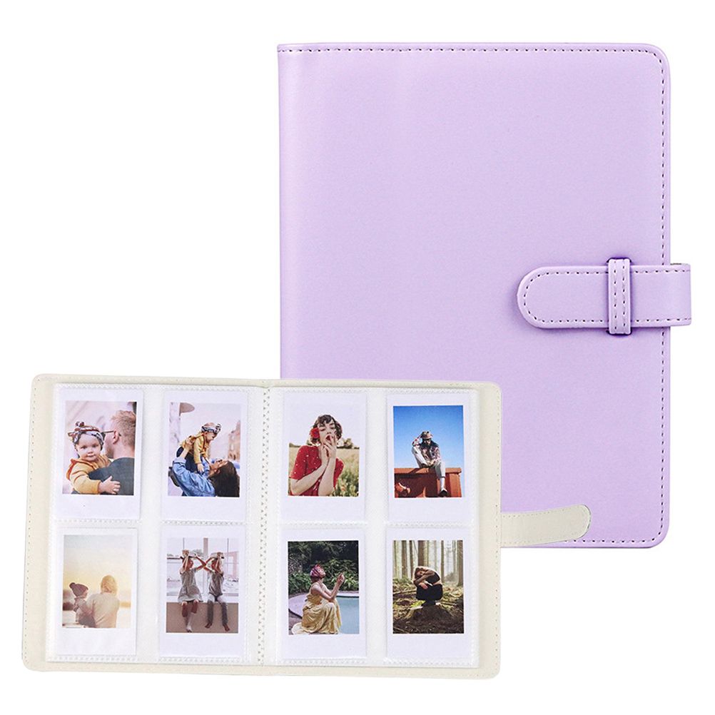 Retro Photo Album 128 Photos Pocket Album PU Cover Picture Album Photo Album Birthday Wedding Gift - Image 1