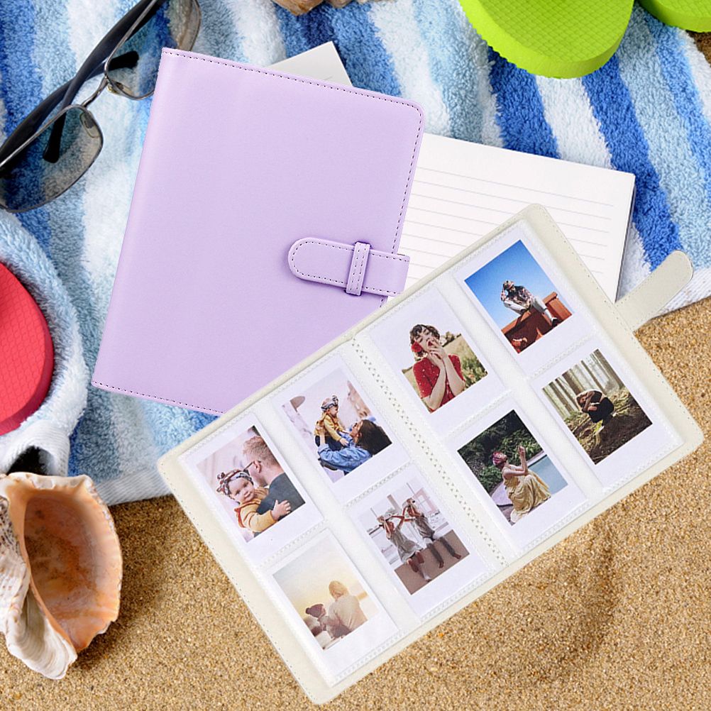 Retro Photo Album 128 Photos Pocket Album PU Cover Picture Album Photo Album Birthday Wedding Gift - Image 7