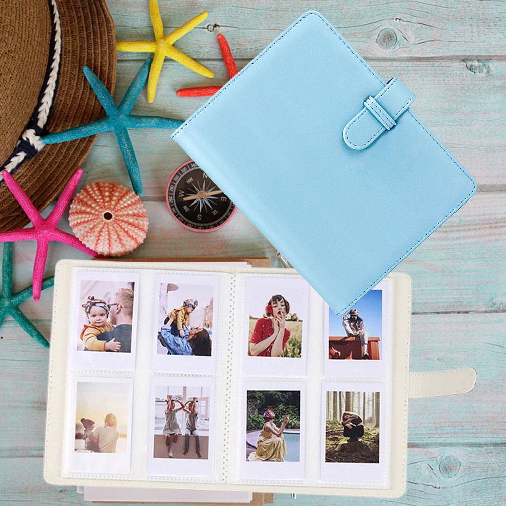 Retro Photo Album 128 Photos Pocket Album PU Cover Picture Album Photo Album Birthday Wedding Gift - Image 4