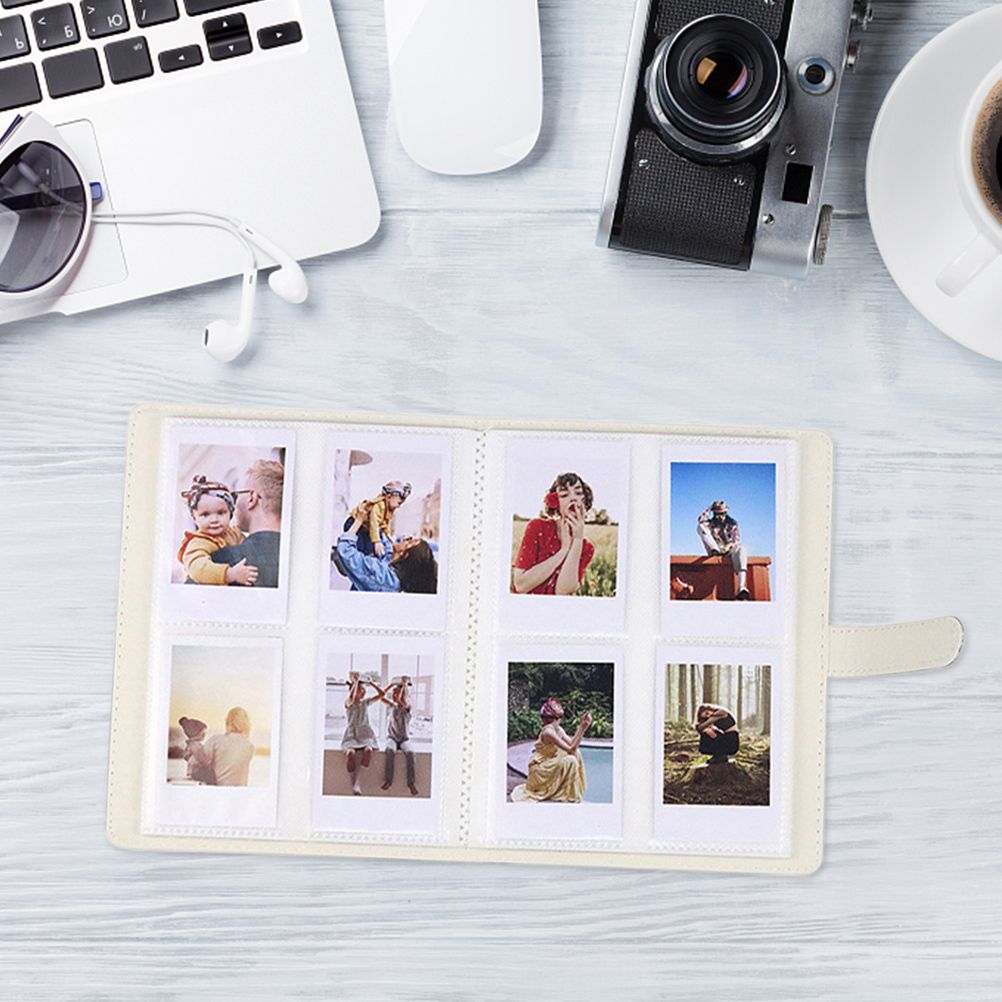 Retro Photo Album 128 Photos Pocket Album PU Cover Picture Album Photo Album Birthday Wedding Gift - Image 5