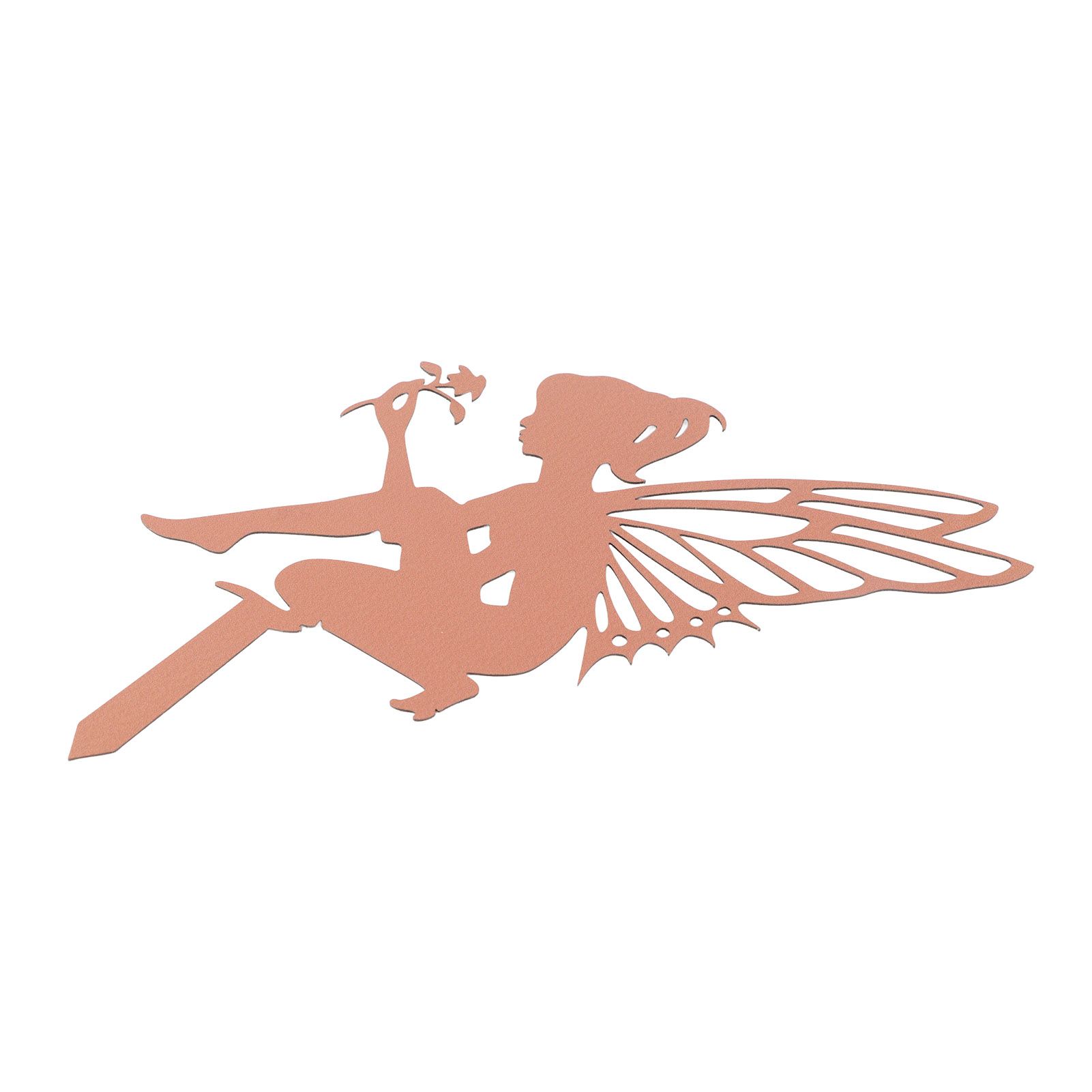 Decorative Garden Stakes Fairy Silhouette Metal Yard Stakes Arts Outdoor Garden Decor Spring Decor - Image 4