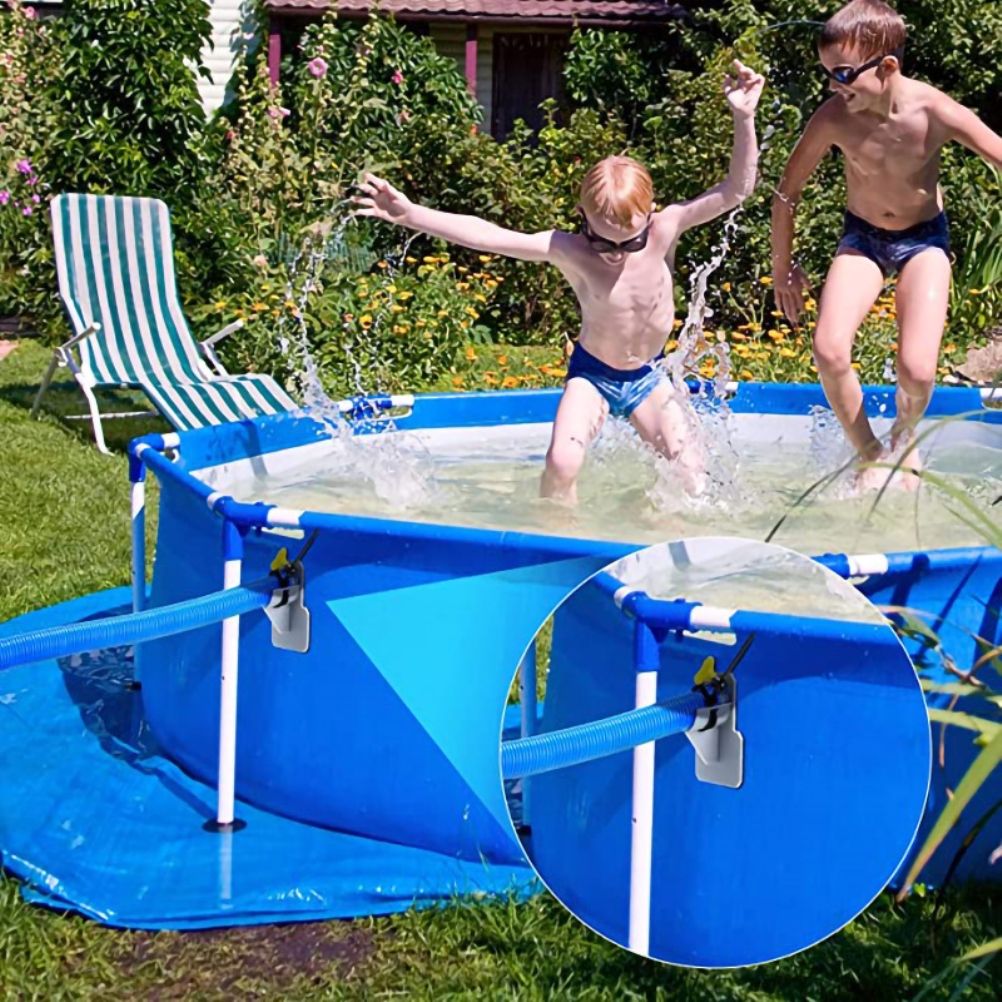 2Pcs Swimming Pool Pipe Holders Swimming Pool Hose Support Brackets Hose Clamps Pool Accessories - Image 5