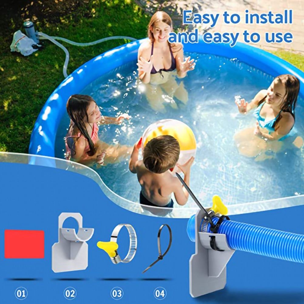 2Pcs Swimming Pool Pipe Holders Swimming Pool Hose Support Brackets Hose Clamps Pool Accessories - Image 7