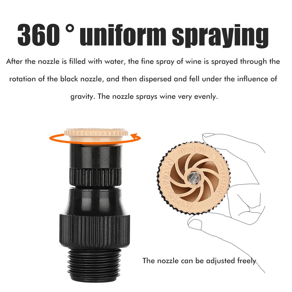 360° Rotating Auto Irrigation System Garden Lawn Sprinkler Grass Water Sprinkler System Garden Hose Sprinkler for Yard - Image 5