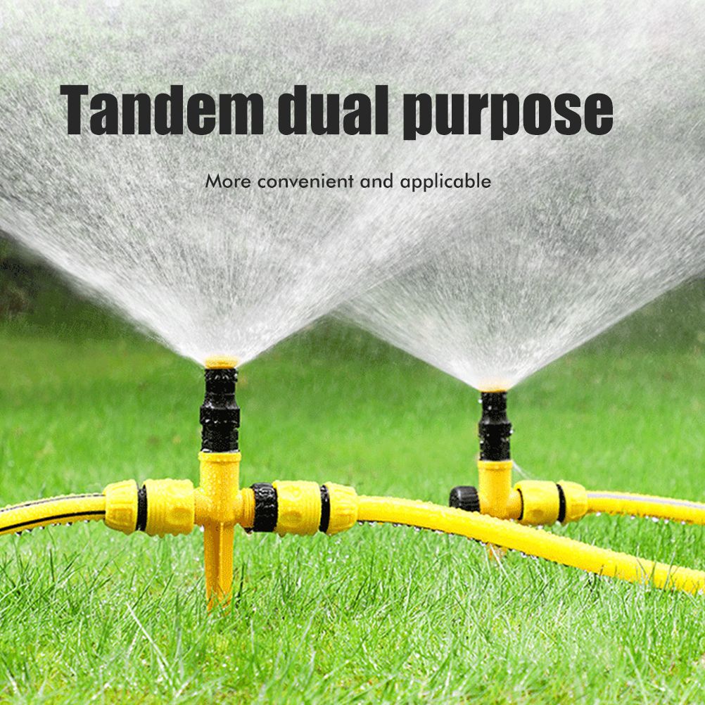 360° Rotating Auto Irrigation System Garden Lawn Sprinkler Grass Water Sprinkler System Garden Hose Sprinkler for Yard - Image 8
