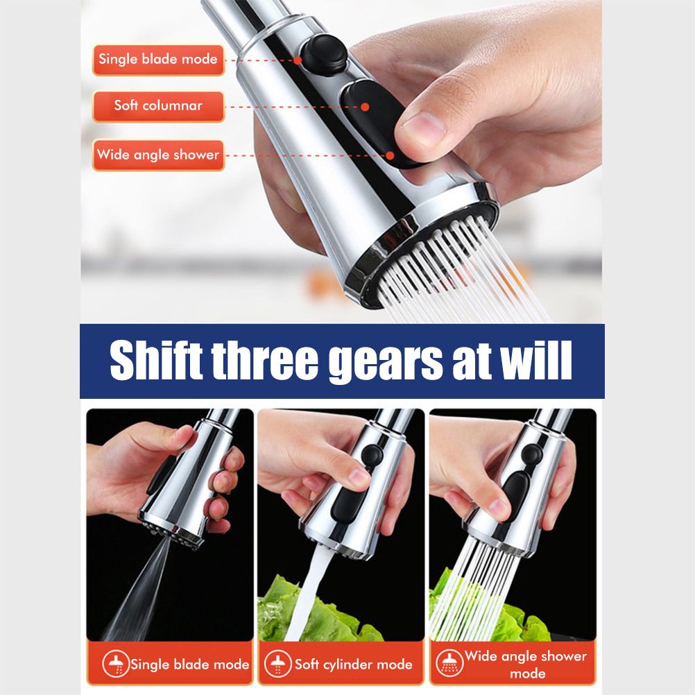 Kitchen Faucet Sprayer Head Replacement Pull Down Faucet Spray Head Pull Out Faucet Sprayer Nozzle - Image 6