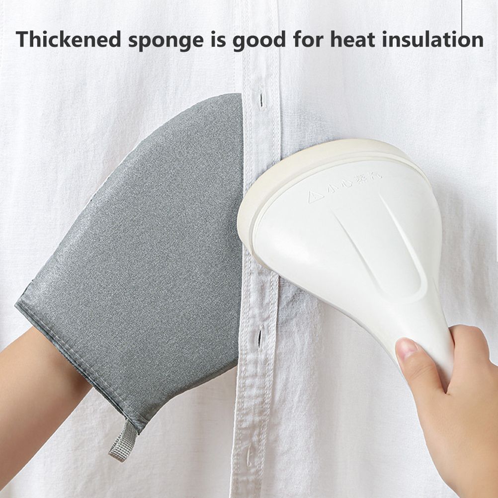 Garment Ironing Glove Protective Anti Steam Mitt with Finger Loop Heat Resistant Clothes Gloves - Image 4