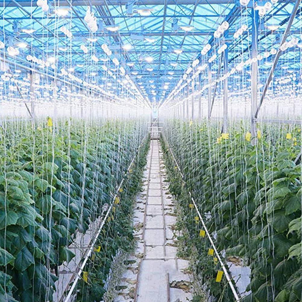 10Pcs Tomato Trellis Roller Hooks Tomato Support Hooks Plant Roller Hook with 15M String Plant Cages Supports Roller Hook for Plant Fruit - Image 6