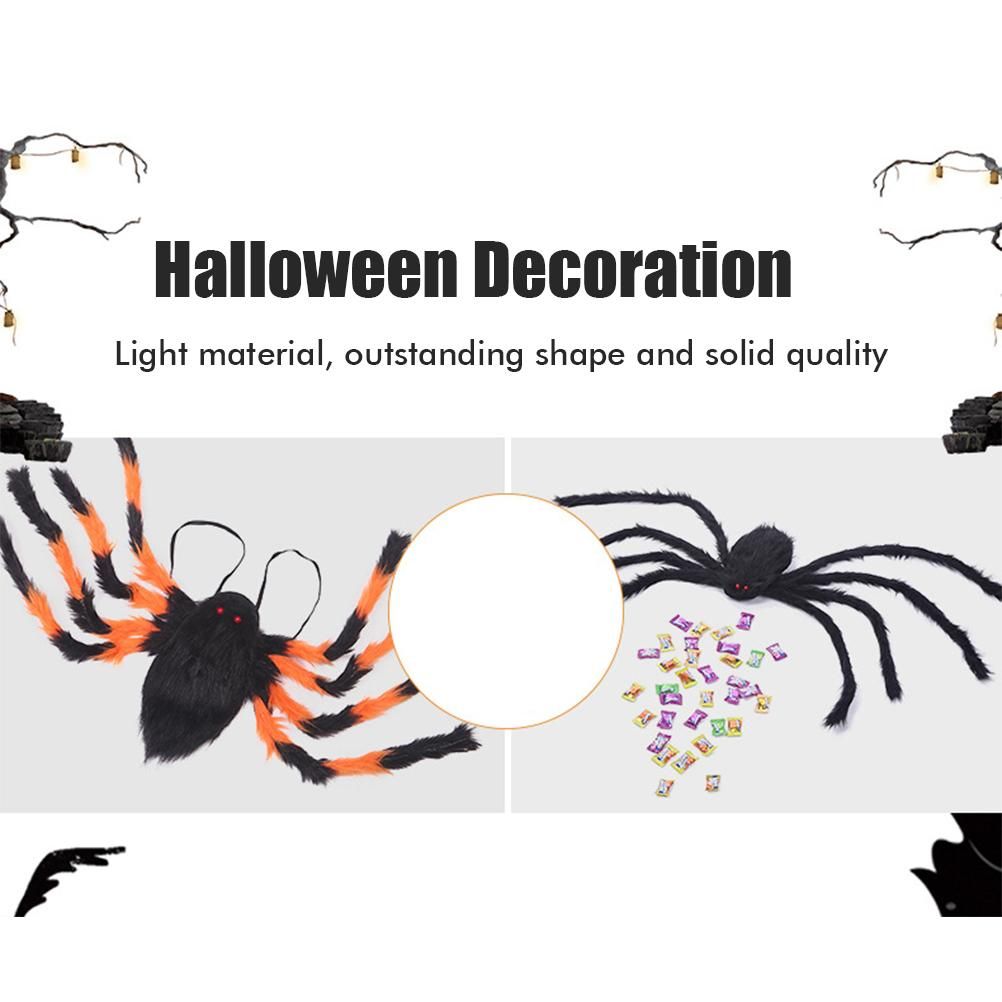 Halloween Giant Spider Backpack Spider Halloween Costume Indoor Outdoor Yard Party Halloween Decor - Image 7