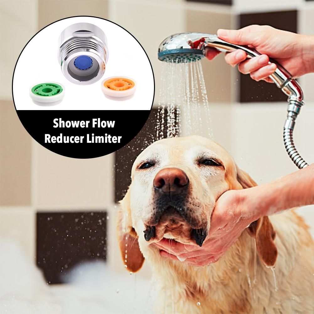 Shower Flow Limiter with 1/2 Thread Diameter Shower Water Saving for Shower Head Power Reduction Limiter for Kitchen Bathroom - Image 8