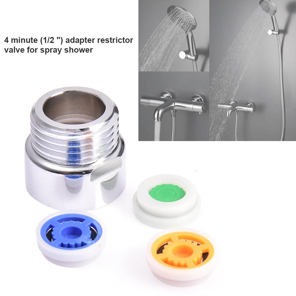 Shower Flow Limiter with 1/2 Thread Diameter Shower Water Saving for Shower Head Power Reduction Limiter for Kitchen Bathroom - Image 3