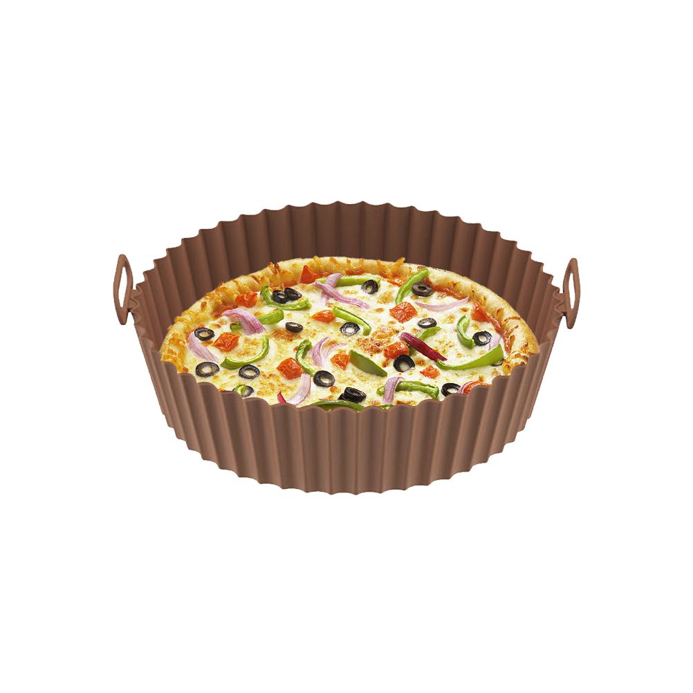 Air Fryer Silicone Pots Reusable Silicone Air Fryer Liner Basket High Temperature Resistance Food Grade Silicone Liner - Image 5