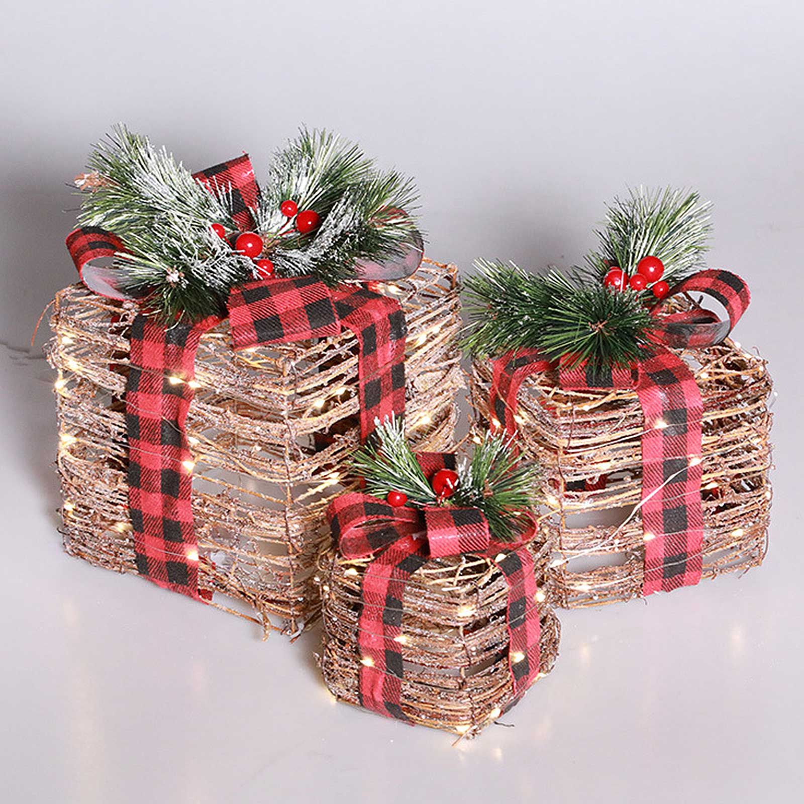 Christmas Decoration Gift Box Courtyard Decoration Window Decoration Props - Image 3