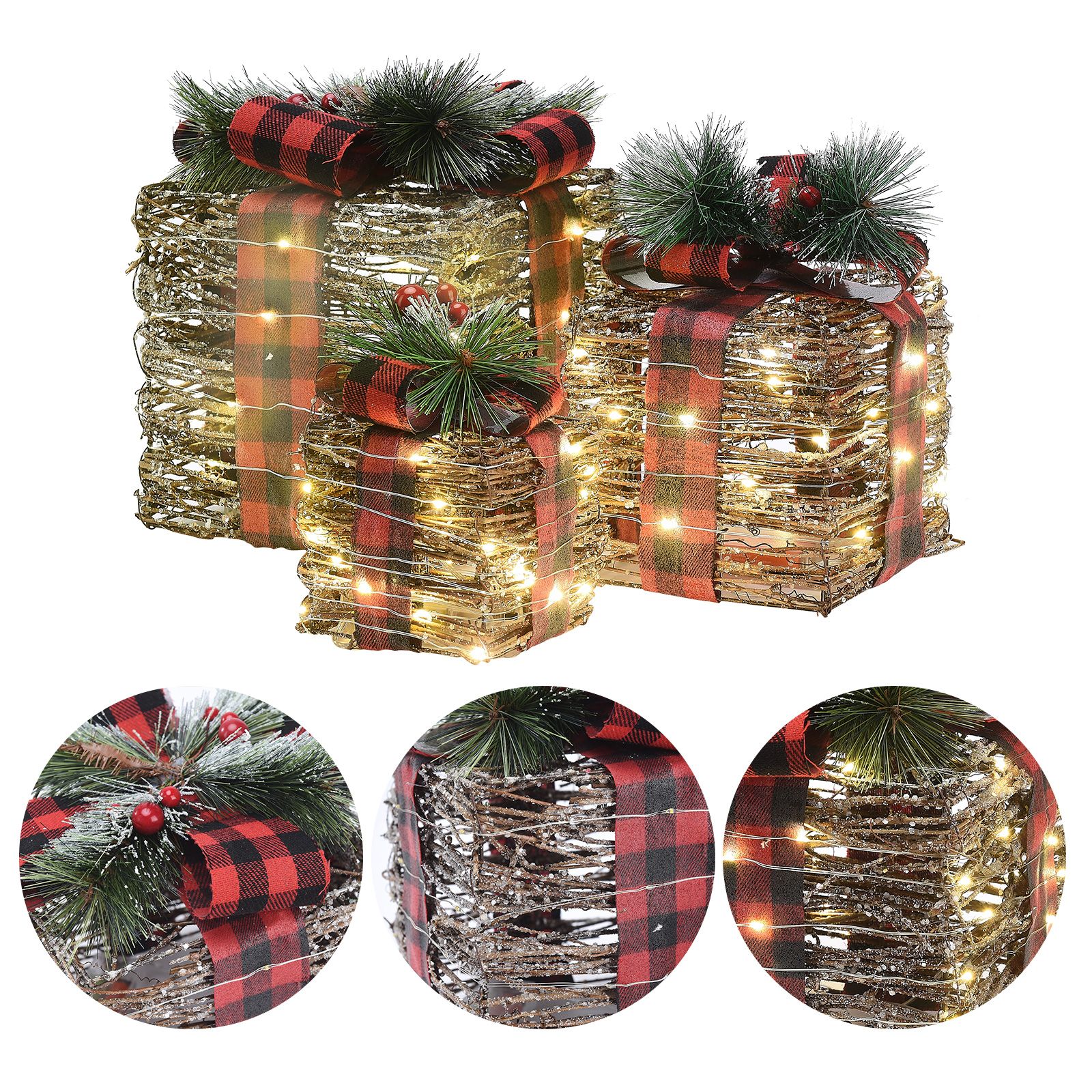 Christmas Decoration Gift Box Courtyard Decoration Window Decoration Props - Image 6