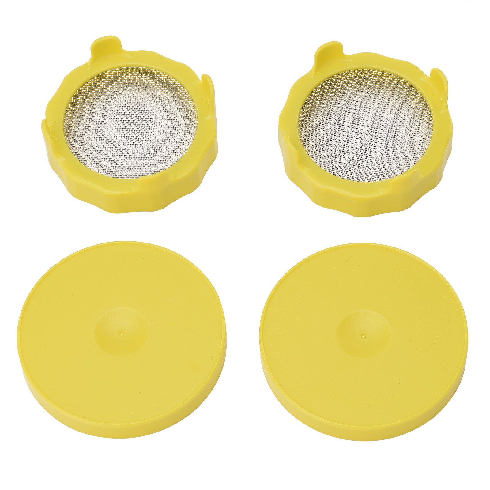 ABS Sprout Lid with Stainless Steel Screen for Wide Mouth Mason Jars - Image 5