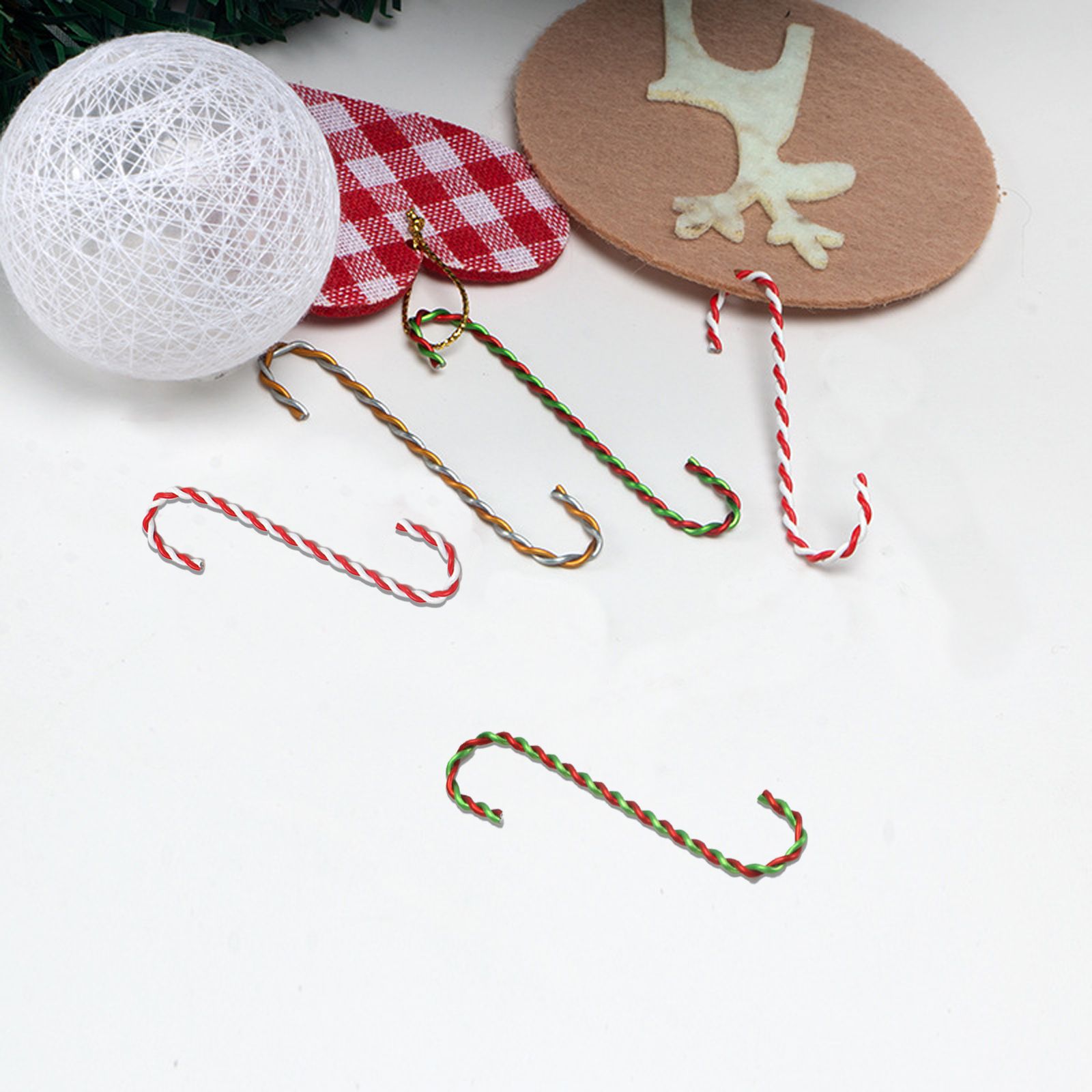 S Shaped Christmas Ornament Hooks Metal Unique Exquisite Decorative Christmas Ornament Hooks Hangers - Image 7