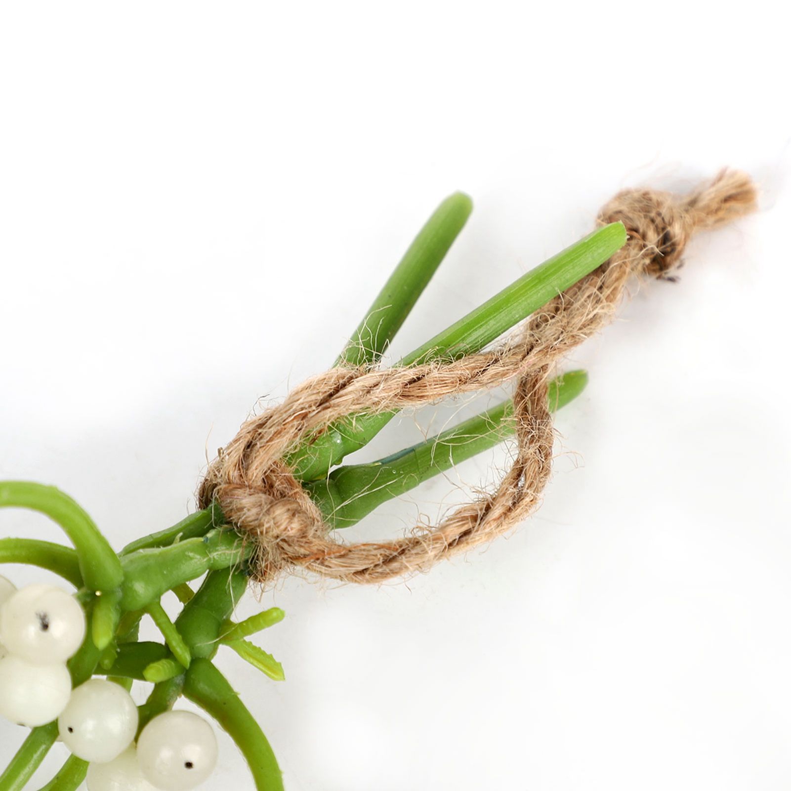 Artificial Mistletoe Leaves Christmas Decoration - Image 2