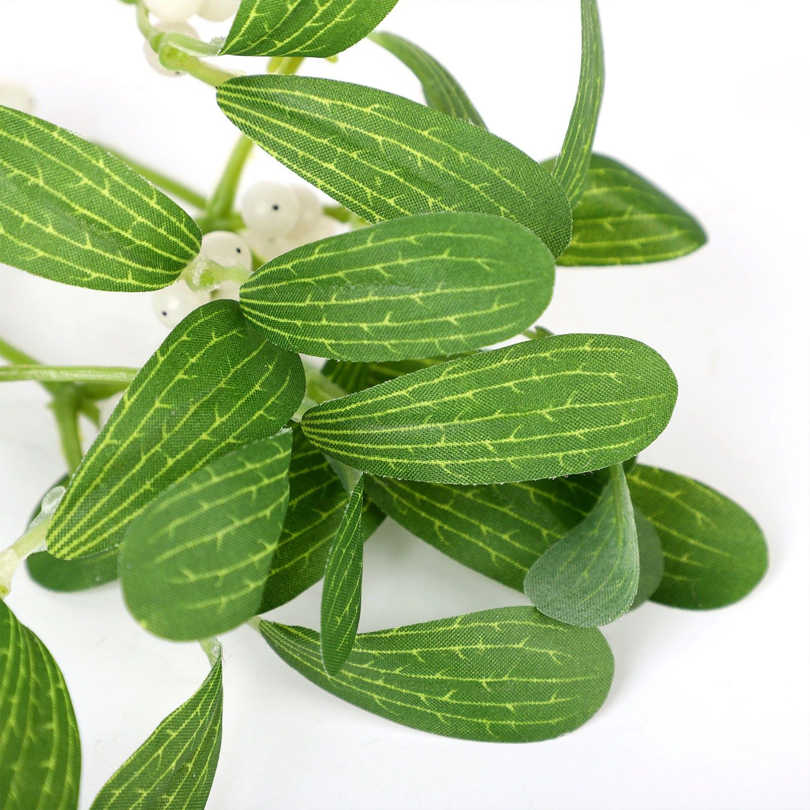 Artificial Mistletoe Leaves Christmas Decoration - Image 3