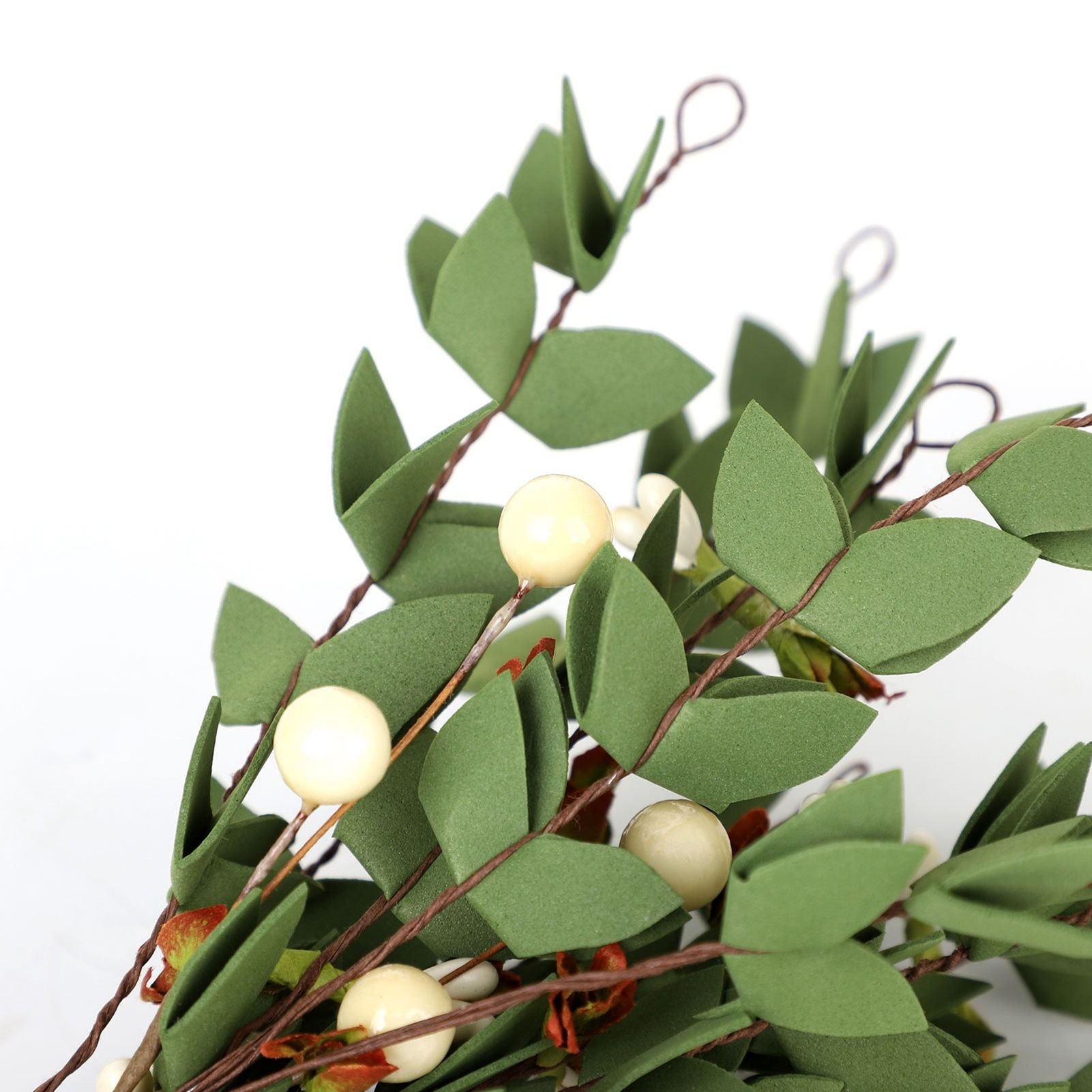 Artificial Mistletoe Leaves Christmas Decoration - Image 5