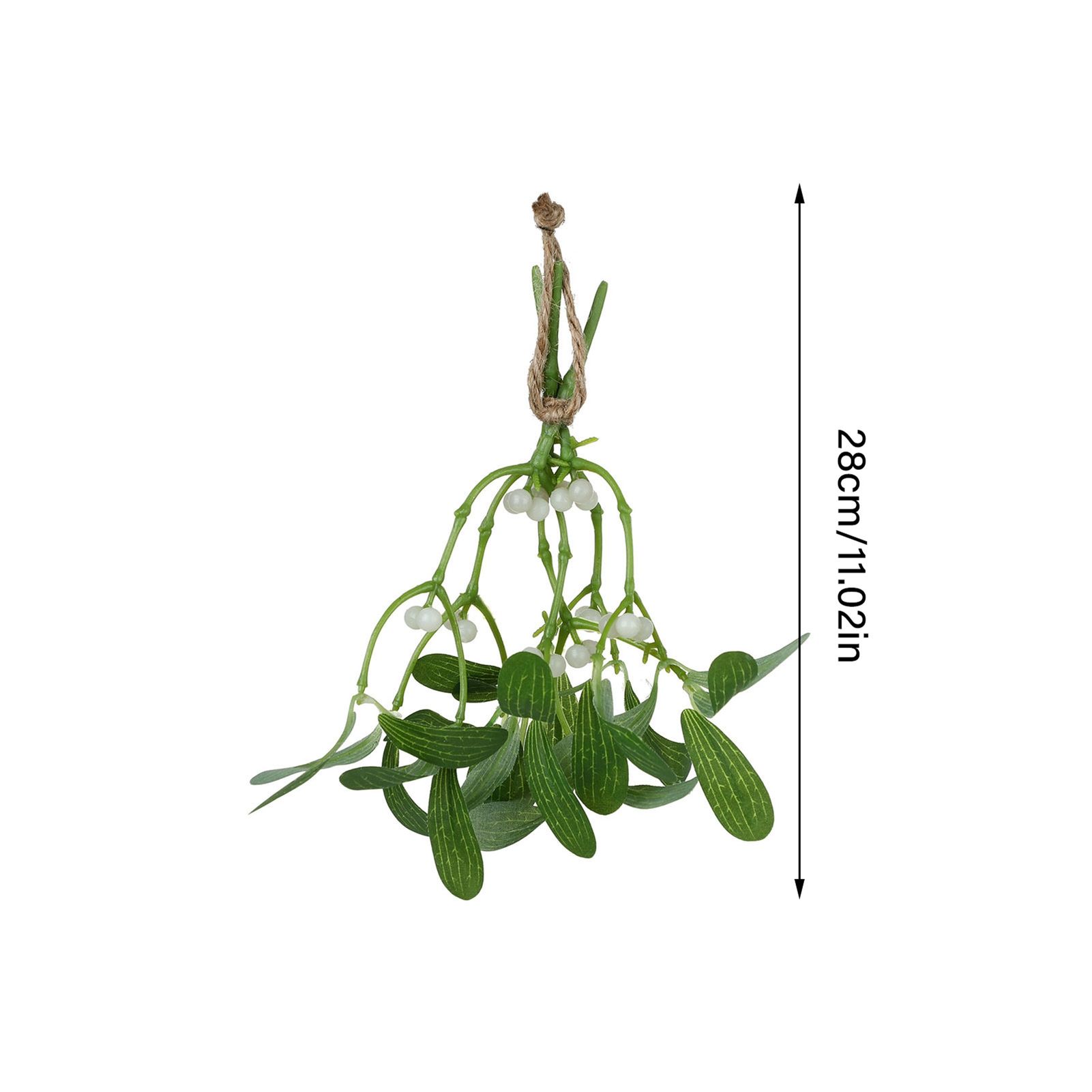 Artificial Mistletoe Leaves Christmas Decoration - Image 4