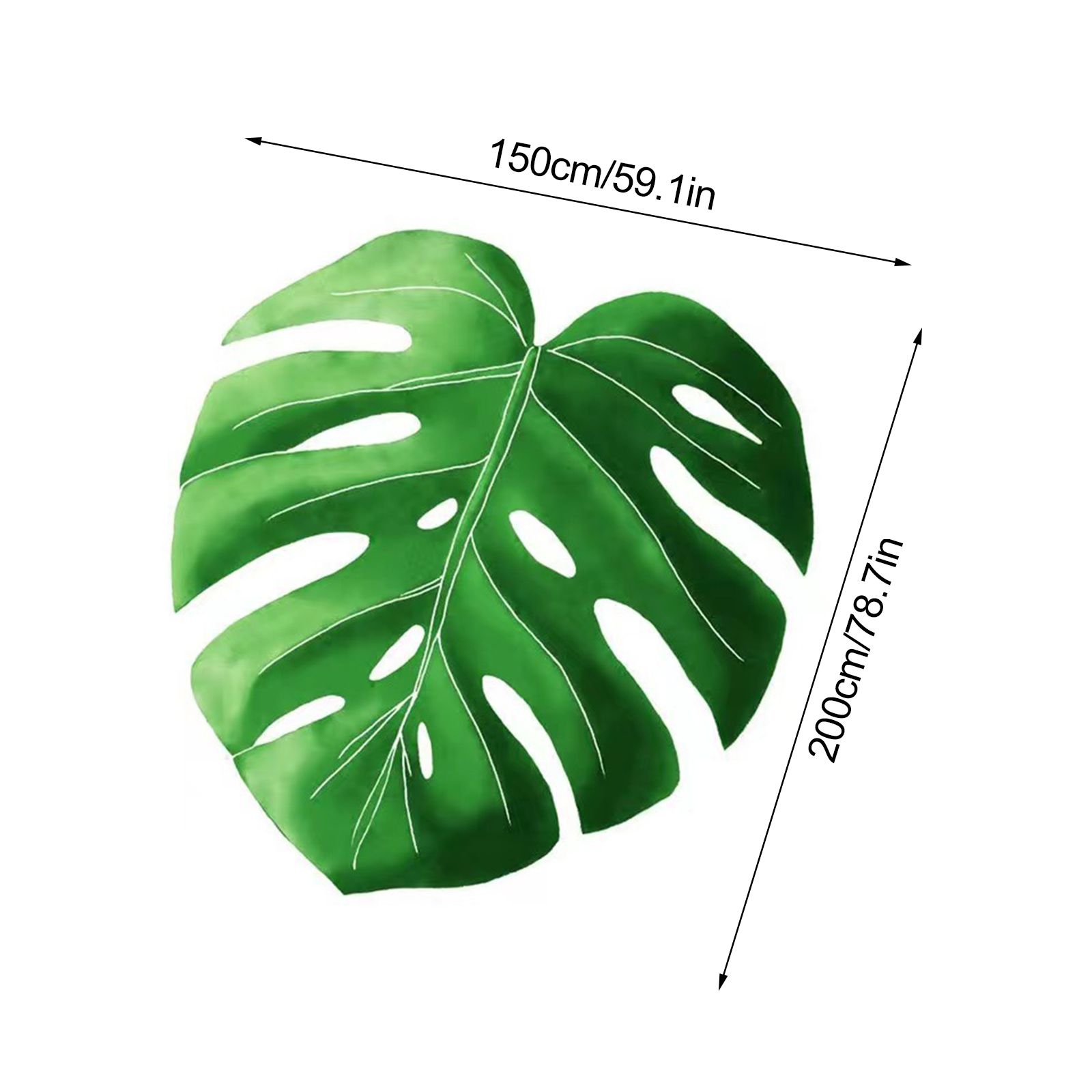 Leaf Flannel Blanket Multi Functional Leaf Shape Blanket for Picnic Office - Image 4